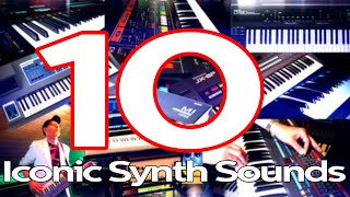 10 Iconic Synthesizer Sounds [upl. by Eelsel264]