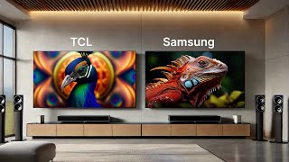 New 2024 Samsung QN95D Vs TCL C855K QM8 QLED Head to head Which is best TV to buy [upl. by Iran]