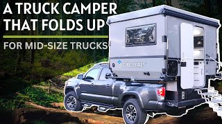 The Folding Truck Camper that Fits a Tacoma  Cube Series [upl. by Sikras]