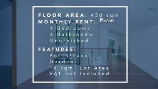 Contemporary 4BR House for Rent in Urdaneta Village Makati [upl. by Andria]