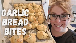 Homemade Garlic Knots  Copycat Dominos Parmesan Bread Bites [upl. by Notsnhoj]