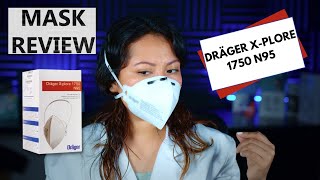 Dräger XPlore 1750 N95 Amazon Mask Review Using NIOSH N95 Testing Standard [upl. by Anav]