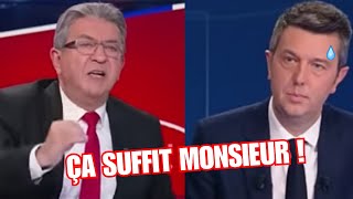 JeanLuc Mélenchon DÉTRUIT un JOURNALISTE en plein DIRECT sur BFMTV  Débat 60 [upl. by Wachter]