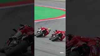 Bautistas WINNING overtake on Bulega 🚀  2024 CatalanWorldSBK 🏁 [upl. by Brit]