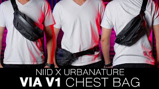 Short VDO กระเป๋า NIID X Urbanature VIA V1 Chest Bag [upl. by Anassor]