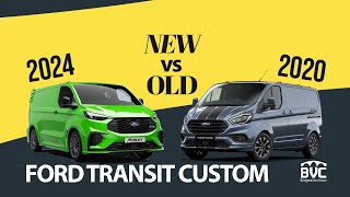 Ford Transit Custom NEW vs OLD  Full WalkThrough amp Comparison [upl. by Edi]