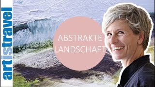 Einfache abstrakte Landschaften in Öl mit Tania Strickrodt [upl. by Shirk]