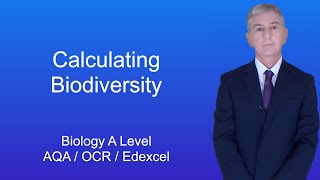 A Level Biology Revision quotCalculating Biodiversityquot [upl. by Esiouqrut]