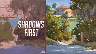 My Plein Air Painting Process Broken Down Step by Step [upl. by Latvina]