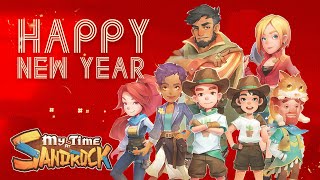 Devs Reactions and Happy New Year  My Time at Sandrock [upl. by Ahsemaj]