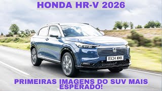 Flagra Novo Honda HRV 2026 em Testes no Brasil – O que já Sabemos [upl. by Goulder995]