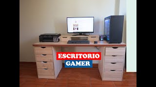 COMO ARMAR UN ESCRITORIO GAMER PASO A PASO🔥 [upl. by Duwalt]