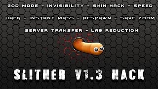 Slitherio Hack v13 NEW UI Chrome Extension 2017 [upl. by Alfons385]