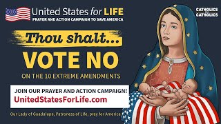 Catholics MUST Vote NO on 10 Evil State Ballot Measures  Pass the Word [upl. by Ahseikan]