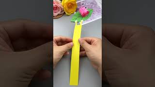 Cómo hacer caracoles de papel  Ideas de manualidades para hacer animalitos de papel fáciles [upl. by Damha218]