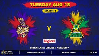 MATCH 1 DIGICEL HIGHLIGHTS  TKR V GAW  CPL20 TKRvGAW CricketPlayedLouder [upl. by Terza]