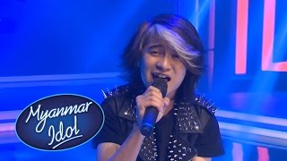 Saw Htet Naing Soe Myanmar Idol Season 1  Final Top 11  Performance [upl. by Yrahca23]