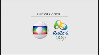 Vinheta de patrocínio das Olimpíadas Rio 2016 na Globo Abril2016 [upl. by Nadirehs312]