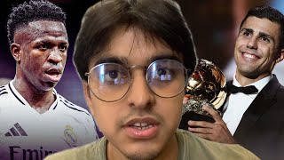 RODRI WINS BALLON DOR 2024  VINICIUS ROBBED [upl. by Kerwin124]