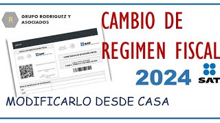 Cambio de Régimen Fiscal [upl. by Aniad]