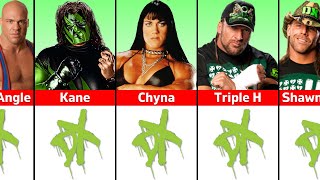 WWE DGeneration X All Members [upl. by Yanat732]