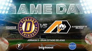 DORADOS DE CHIHUAHUA vs ALGODONEROS DE DELICIAS  J2  JORNADA 5  LEB BANKAOOL 2024 [upl. by Nueoras783]