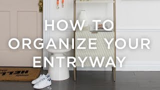 How To Style A Small Entryway [upl. by Conlen]