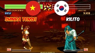 Samurai Shodown IV ➤ Shinra Tensei Vietnam vs kilito South Korea rematch  samsho4 [upl. by Illene882]