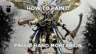 Contrast How to Paint Mortarion Daemon Primarch of Nurgle – Pallid Hand Vectorium [upl. by Heintz]