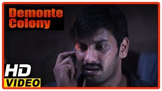 Demonte Colony Tamil Movie Scenes  Arulnithi and friends trapped their house [upl. by Mcmath508]