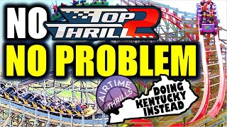 Top Thrill 2 Broke So We Tried to Ride Every Coaster in Kentucky [upl. by Merlin]