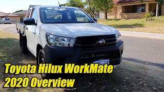 Visual Review of Toyota Hilux WorkMate 2020  Interior and Exterior View [upl. by Ettenna]