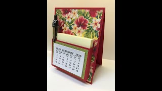 Pocket Easel Calendar [upl. by Sherrard]