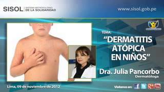 Enfermedades de la Piel Dermatitis Atópica en niños Dra Julia Pancorbo RADIO NUEVO TIEMPO [upl. by Ulphiah]