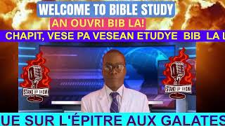 ETUDE BIBLIQUE  Épître aux Galates Part 9 [upl. by Ellicec]