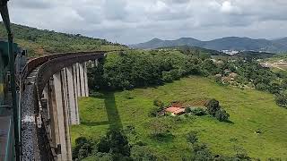 M715 viaduto Cabral Barão de Cocais MG [upl. by Giguere]