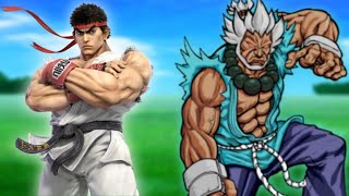 MUGEN Shin Ryu VS Shin Lvl 2 Akuma [upl. by Etiuqal]