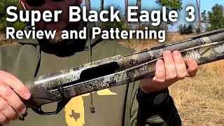 Benelli Super Black Eagle 3 Review and How to Pattern a Shotgun [upl. by Grodin461]