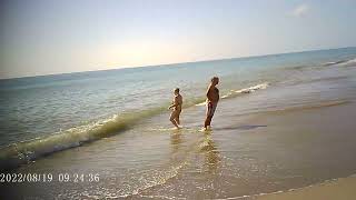 BEACH WALK at VERA PLAYA SPAIN part 6 of 14 [upl. by Stacia885]