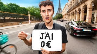 Vivre 48h À Paris Avec 0€ [upl. by Ahseka]