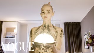 Grimes Gets Ready for the Met Gala  Vogue [upl. by Betthezul]