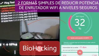 BioHacking 131  2 formas simples de reducir la potencia del enrutador WiFi a niveles seguros [upl. by Celia]