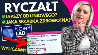 RYCZAŁT od 2022 Jakie Składki ZUS Jakie Stawki Dla kogo Liniowy lepszy Zmiany w Nowy Polski Ład [upl. by Asil]