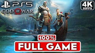 GOD OF WAR Gameplay Walkthrough Part 1 FULL GAME 4K 60FPS PS5  No Commentary [upl. by Annuahs674]