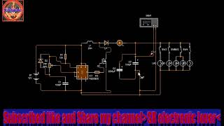 12v to 45v DCDC Boost Converter using 555 Timer IC [upl. by Mitchiner]