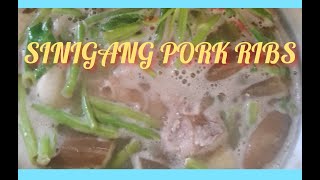 HOW TO COOK SINIGANG PORK RIBSFILIPINO RECIPE [upl. by Neda819]