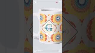 Personalized Coffee Mugs with Dot Mandala Patterns [upl. by Adnilam]