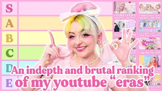 Ranking My Youtube “Eras” To Celebrate 10 Years 💕 [upl. by Dyke428]