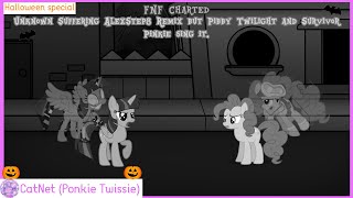 FNF Charted Unknown Suffering AlexStep8 Remix but Pibby Twilight and Survivor Pinkie sing it [upl. by Marilla206]