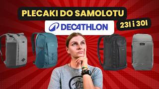 PLECAKI do SAMOLOTU z Decathlona już od 60zł [upl. by Hamid]